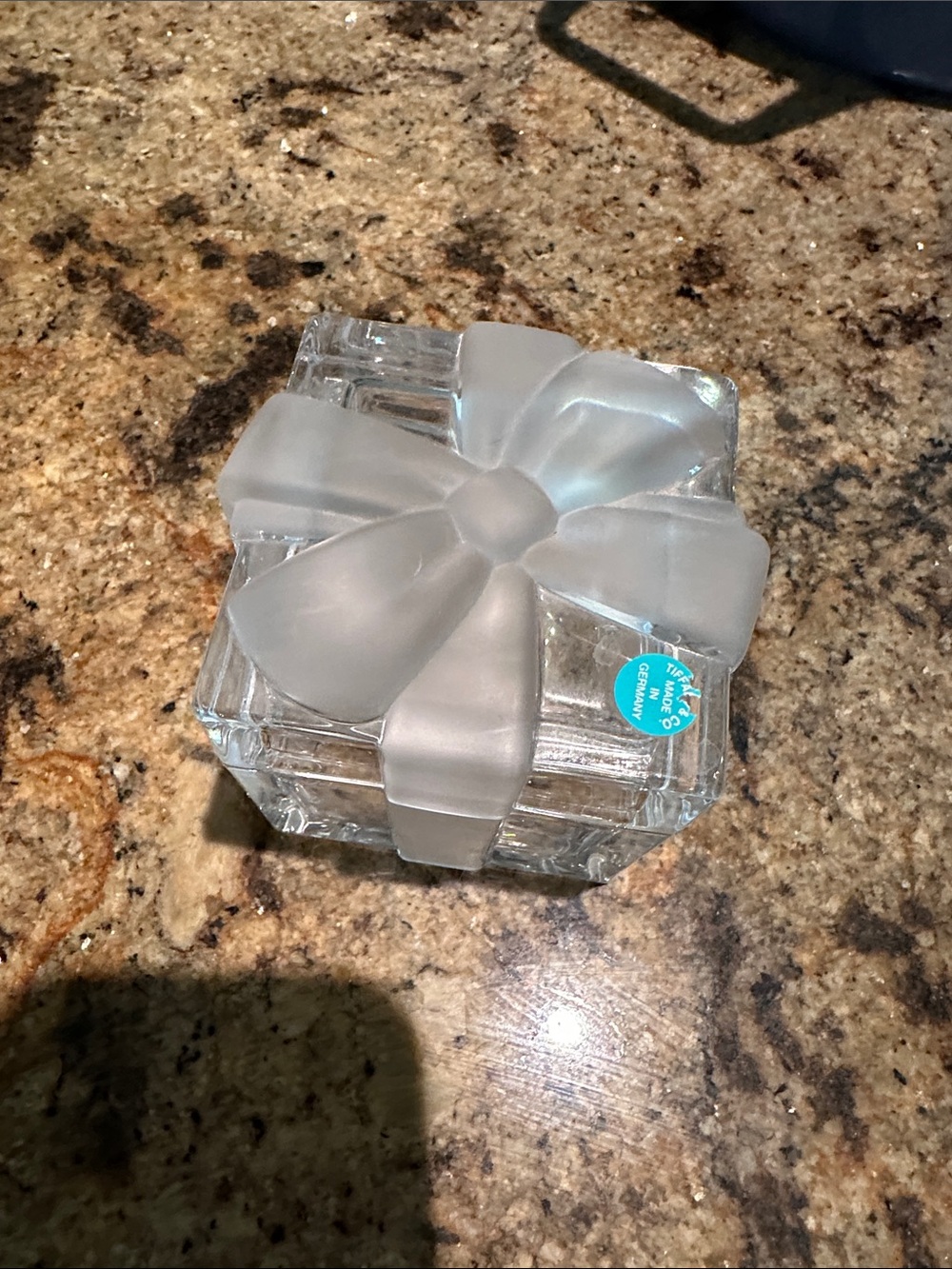 Tiffany crystal box